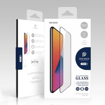 7. Dux Ducis Curved Glass Tempered glass for Honor 60 Pro with a black frame