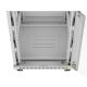 4. 19" 15U 600x800 gray glass door LCD installation rack cabinet Lanberg (Flat Pack) V2