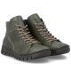 4. Women's ankle boots, green, insulated, Rieker 57501-54