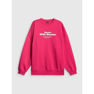 7. Women's oversize sweatshirt without hood 4F 4FRSS26TSWSF2993-53S