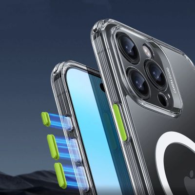 6. ESR Classic Pro Set Halolock MagSafe Case for iPhone 16 Pro Max - Clear