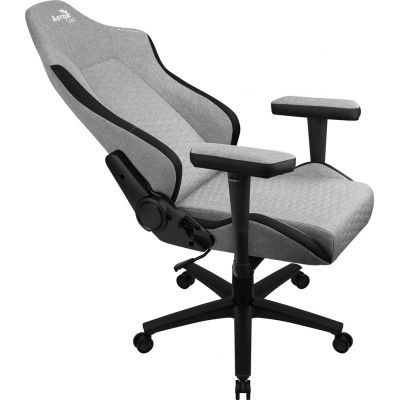 6. AEROCOOL CROWN AeroWeave Ash Gray armchair