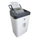 11. HP ONESHRED Auto 200CC Paper Shredder, White and Gray