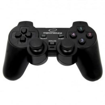 3. Esperanza EG106 Gamepad (PC, PS2, PS3; black)
