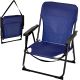 FOLDING TOURIST AND BEACH CHAIR WITH ARMRESTS 52X54X26/66CM BLUE