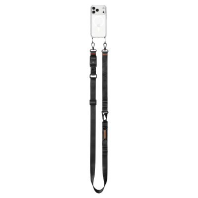 2. Spigen DA30M Stap Crossbody Phone Lanyard - Black
