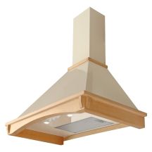 Rustic wall hood AKPO WK-4 RUSTICA COUNTRY 60 Ecru cream