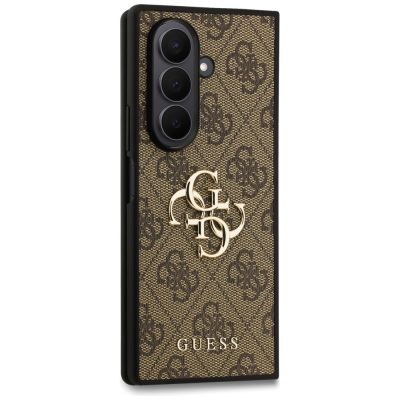5. Guess Big 4G Logo Classic Logo Case for Samsung Galaxy Z Fold7 - Brown