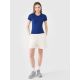 4. Women's slim ribbed t-shirt 4F 4FWSS25TTSHF1968-30S