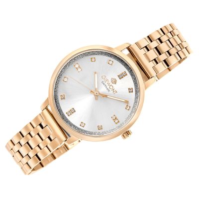 3. Giewont Sapphire Rose Gold Women's Watch GW7370-B3