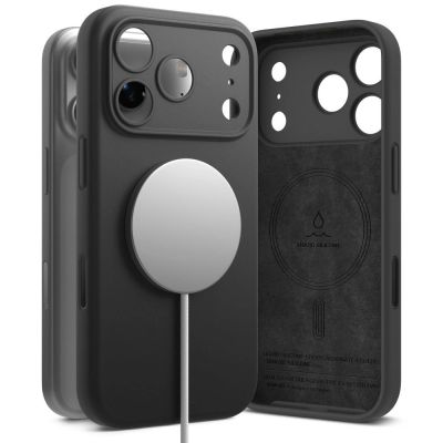 Ringke Silicone MagSafe Case for iPhone 18 Pro Max - Black