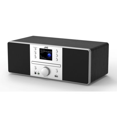2. JVC RD-E874B black radio
