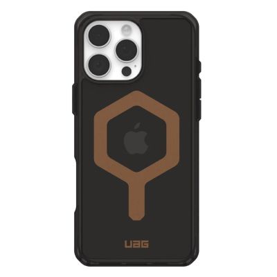6. UAG Plyo Magsafe - protective case for iPhone 16 Pro Max compatible with MagSafe (black/bronze)