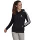 6. Adidas 3 Stripes FL Full-Zip Hoodie W GM5567