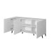 2. NOVA chest of drawers 155x40x72 white matt