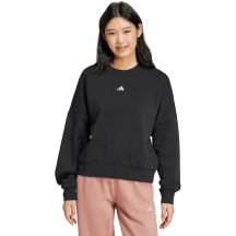 adidas Essentials Small Logo Feelcozy Women's Sweatshirt Black JC5932