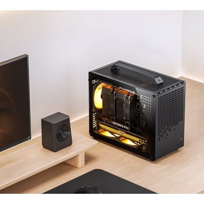 5. Jonsplus MATX Case Holder Case Z20 - black