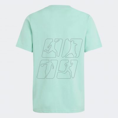 2. T-shirt adidas Gaming Graphic Tee Jr IB9159