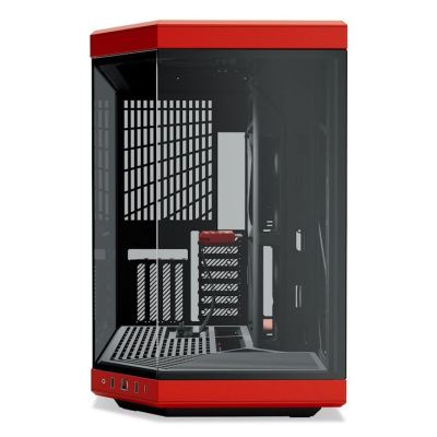 2. HYTE Y70 Midi Tower Black, Red