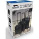 39. SET OF 3 SUITCASE 18/22/26 INCHES BLACK SLAZENGER