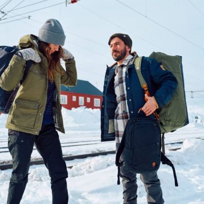 7. Fjallraven Farden Duffel 50 bag - coal black