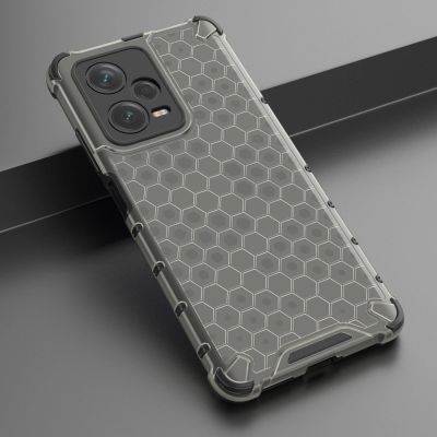4. Honeycomb case for Xiaomi Redmi Note 12 Pro+ armored hybrid cover black