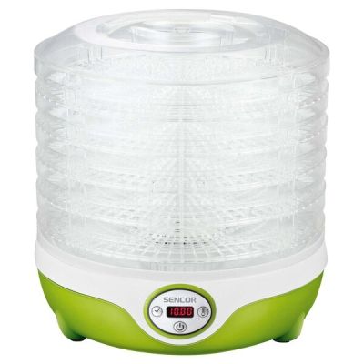 2. Sencor SFD 851GR Food Dehydrator Light Green, Transparent 240 W