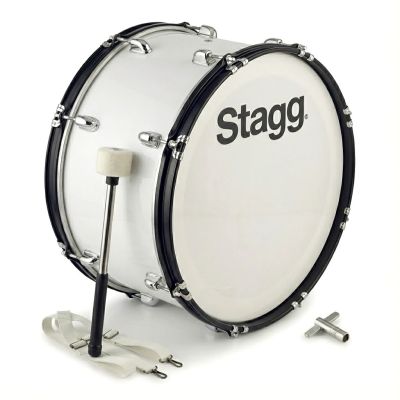 Stagg MABD-2210 - 22" marching drum with carrier and beater