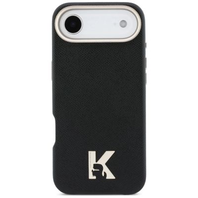 3. Karl Lagerfeld Karl Head Logo MagSafe Case for iPhone Air - Black