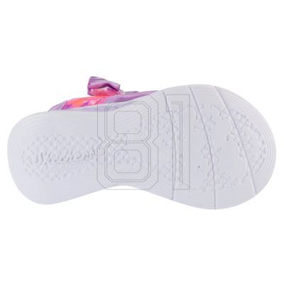 4. Skechers S-Lights: Flutter Hearts Sandal - Blurry Love 303110L-PKLV Pink 29