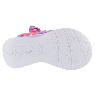 4. Skechers S-Lights: Flutter Hearts Sandal - Blurry Love 303110L-PKLV Pink 29