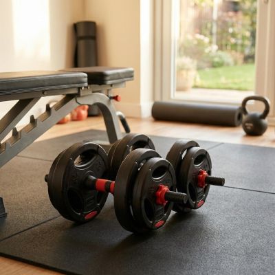 21. BODY SCULPTURE ADJUSTABLE DUMBBELL BW 752H 10KG