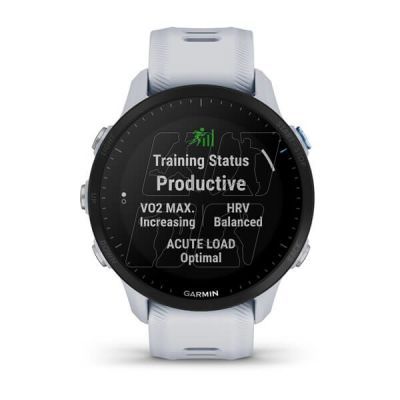 2. Garmin Forerunner 955 Whitestone watch