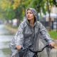 3. BICYCLE RAIN PONCHO FOR ADULTS 100x130x1CM PE 135GR DUNLOP - GRAY