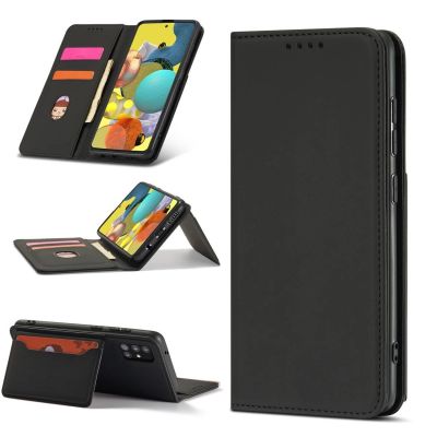 5. Magnet Card Case Case for Samsung Galaxy A12 5G Pouch Wallet Card Holder Black