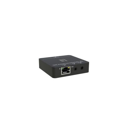 4. LevelOne HVE-9006 AV Extender AV Transmitter and Receiver Black