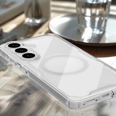 16. Nillkin Nature TPU Pro Case Compatible with MagSafe for Samsung Galaxy S26 - White