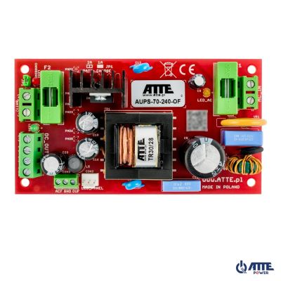 Buffer power supply SMPS 24V 3A 72W ATTE AUPS-70-240-OF