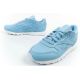 8. Reebok women's sports shoes Classic sneakers blue fashionable leather