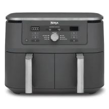 Ninja DZ400EU Deep Fryer Double 9.5L Autonomous 2470W Hot Air Fryer Gray
