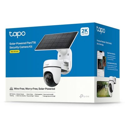 4. TP-Link Tapo C610 KIT Solar Panoramic IP Camera