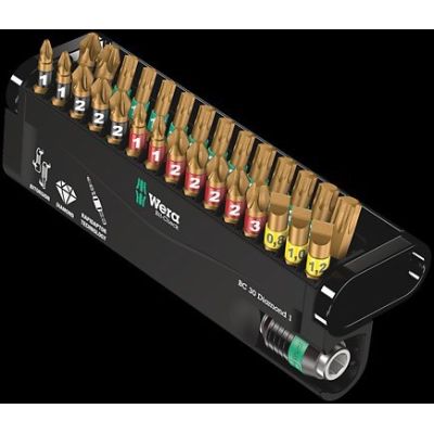 Wera BC 30 Diamond 1 screwdriver bit 30 pcs.