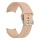 5. Tech-Protect Silicone Strap for Samsung Galaxy Watch 4 / 5 / 5 Pro / 6 / 7 / FE - Beige