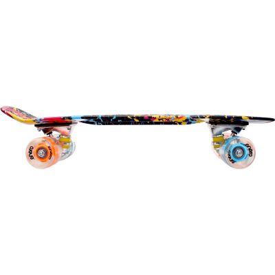 20. PLASTIC SKATEBOARD 22 INCHES ENERO GRAFFITI LED 1030845