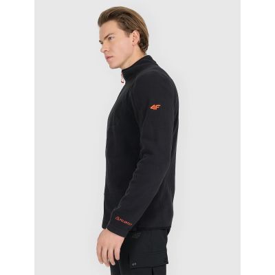 3. Polartec regular men's fleece with stand-up collar 4F 4FWAW25TFLEM333-020S