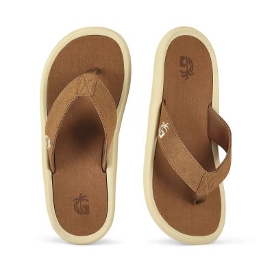 3. Gumbies Men's NOOSA FLIP-FLOP LATTE Flip-Flops
