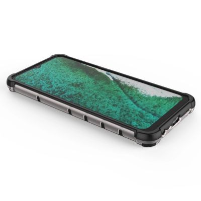 14. Honeycomb Case armor cover with TPU Bumper for Samsung Galaxy A32 5G transparent