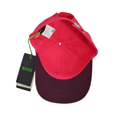 6. Hugo Boss Bold Baseball Cap Open Pink - 50505834-698