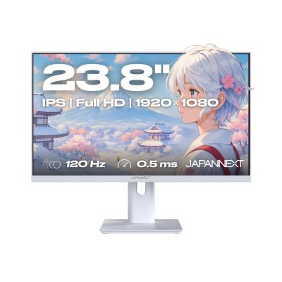 Monitor JAPANNEXT 60.5cm JN-I238FHD120F-HSP-W 16:9 HDMI white FHD