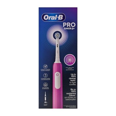 8. Oral-b Pro Junior Purple Electric Toothbrush
